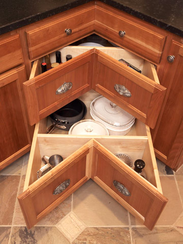 Pull Out Kitchen Cabinet Drawers