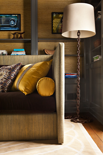 { Library by designer Michael Fullen }